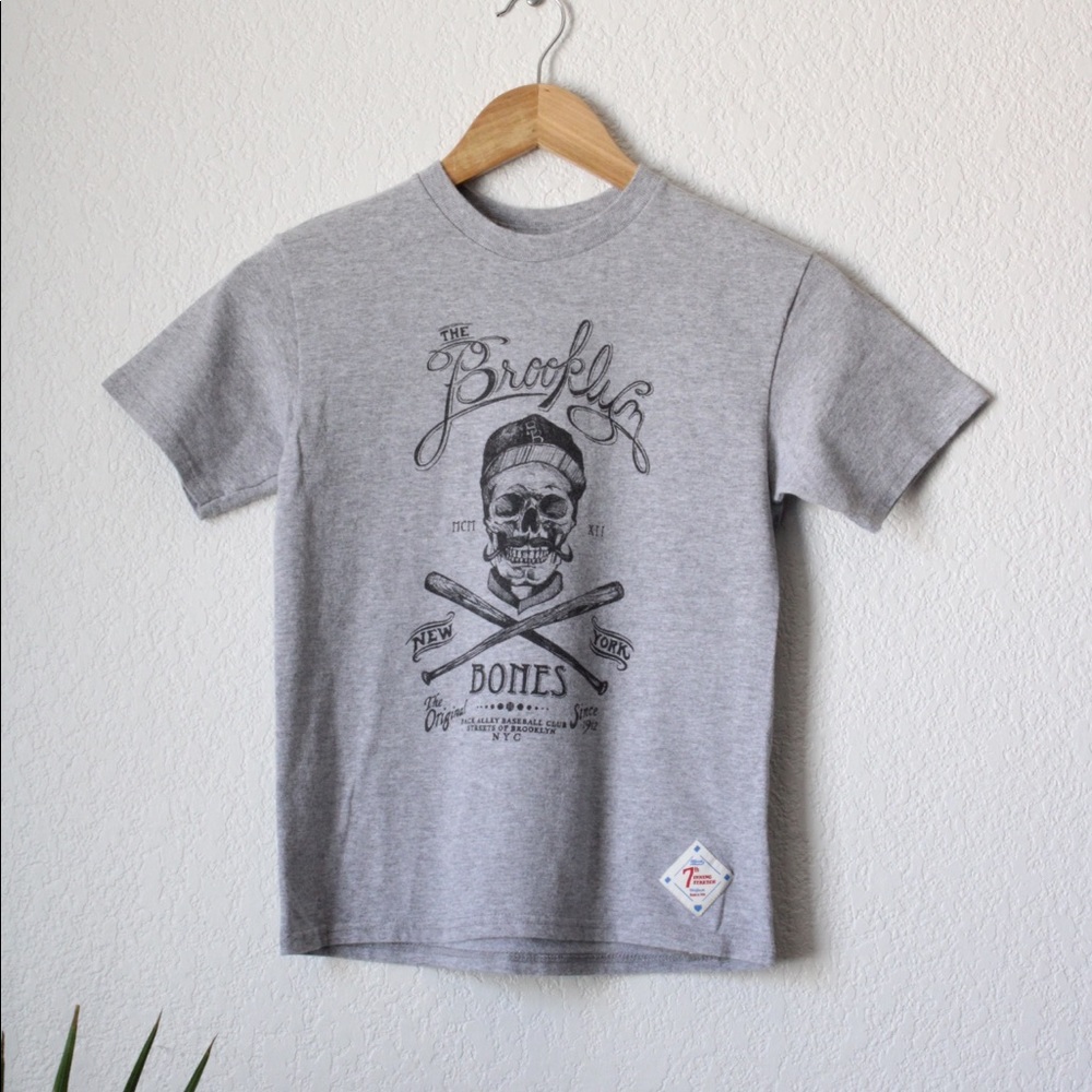 YOUTH 7th Inning Stretch Boys Baseball Tshirt Sz:S